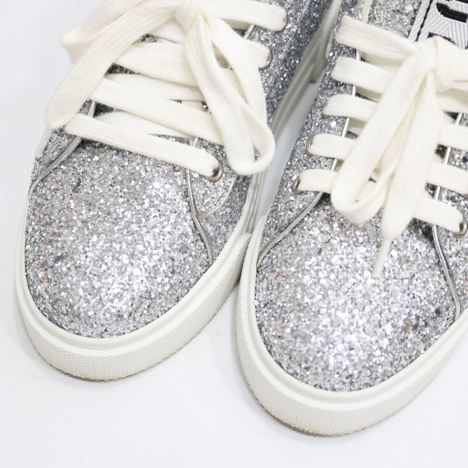 miumiu ミュウミュウ スニーカー 643 グリッター ラメ 36 1/2 23.5cm