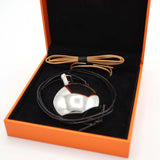 HERMES エルメス パフュームボトル ネックレス 香水 パルファム デ メルヴェイユ 7.5ml 総重量94.6g yo1354