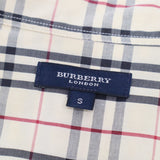 BURBERRY バーバリー ノバチェックシャツ 長袖シャツ トップス Sサイズ コットン100 ベージュ系 M4269