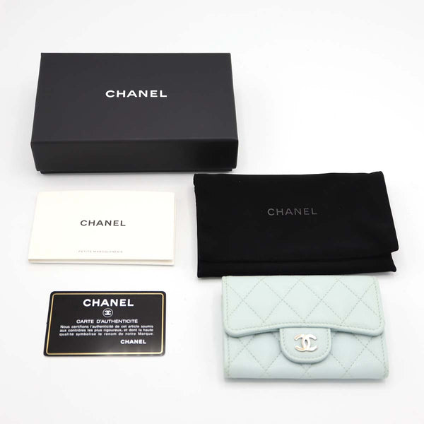 CHANEL シャネル クラシック スモール フラップ ウォレット 財布 キャビアスキン  箱・保証書あり H20759