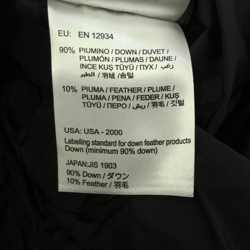 MONCLER モンクレール ダウンコート アウター SERRE GIUBBOTTO ダウン90％ 羽毛10％ サイズ00 ブラック 服 H18572