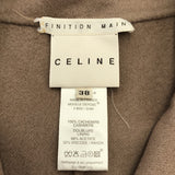 CELINE セリーヌ FINITION MAIN ロングコート アウター 38サイズ カシミヤ100 ベージュ レディース ok1894