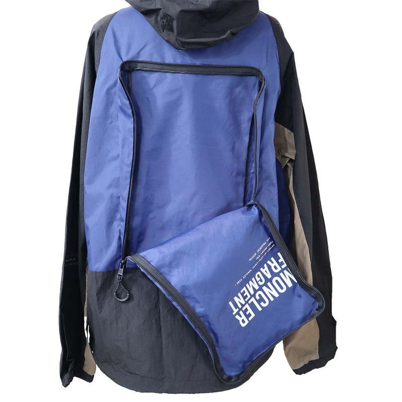 MONCLER モンクレール マウンテンパーカー F209U1B70010 サイズ3 ブラック ブルー アウター メンズ 服 24s409-1