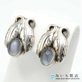 GEORG JENSEN ジョージジェンセン イヤリング アクセサリー 108 シルバー925 ムーンストーン 総重量：約8.7g ko220