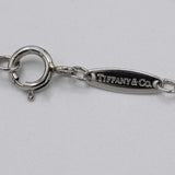 仕上げ済 TIFFANY&Co. ティファニー ネックレス バイザヤード Pt950 プラチナ 約2.4g 約3.9mm アクセサリー H12619