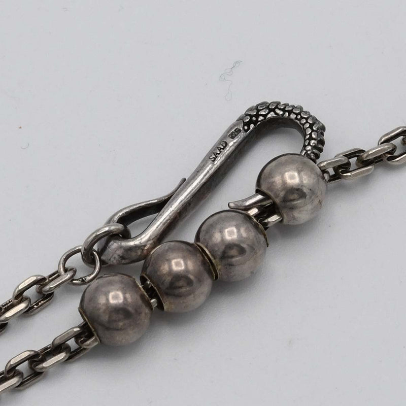 SAAD サード ネックレス イーグル シルバー 925 88.7g アクセサリー 21k572-1