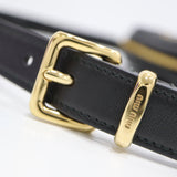 miumiu ミュウミュウ MATELASSE マテラッセ ウエストポーチ ボディバッグ 34/85 鞄 レザー ブラック レディース 保存袋 H20523