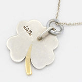 TIFFANY＆Co. ティファニー クローバー 四つ葉 ネックレス コンビ 925 750 約4.8g アクセサリー レディース ok1564