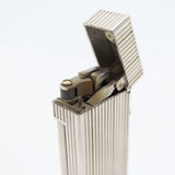 希少 dunhill ダンヒル ガスライター 喫煙具 シルバーカラー 着火確認済み ケース ok1473