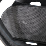CHANEL シャネル サンダル 23A G45083 39 24.5cm マトラッセ スポーツサンダル ブラック 箱袋有 23k526-17