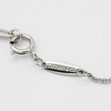 仕上げ済 TIFFANY＆Co. ティファニー バイザヤード ネックレス pt950 約2.4g 約3.9mm レディース アクセサリー 箱・保管袋有 H11744