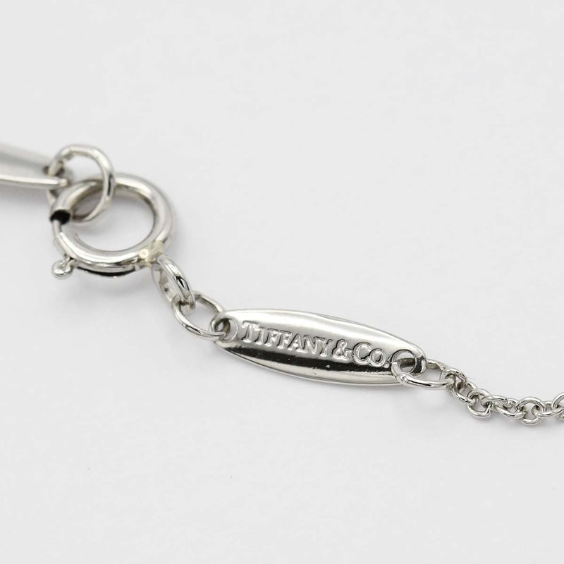 仕上げ済 TIFFANY＆Co. ティファニー バイザヤード ネックレス pt950 約2.4g 約3.9mm レディース アクセサリー 箱・保管袋有 H11744