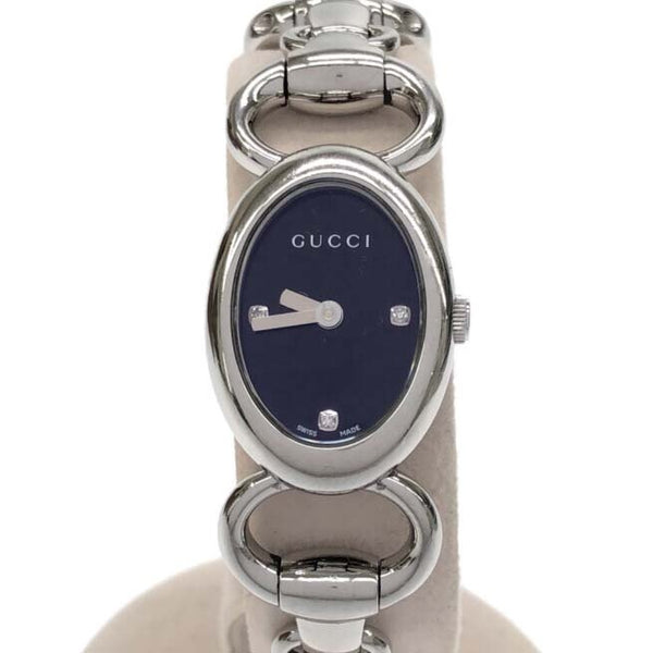 稼働 腕時計 GUCCI グッチ トルナヴォーニ 3Pダイヤ 118 クォーツ