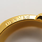 HERMES エルメス スカーフリング ブックル セリエ ベルトモチーフ ゴールドカラー H20372