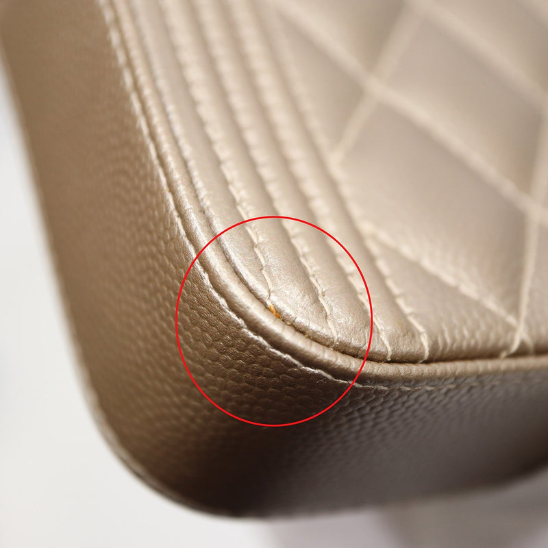 未使用 CHANEL シャネル ボーイシャネル チェーンウォレット