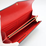 LOUIS VUITTON LV ルイヴィトン 財布 M81980 ポルトフォイユ・サラ 草間彌生 NM 箱袋 H23006!