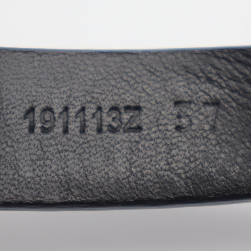 HERMES エルメス サンダル 191113Z サイズ37 レザー ブラック 靴 H14896