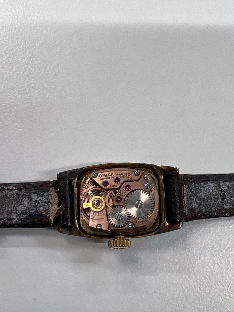 腕時計 稼働 OMEGA オメガ デビル 511.268 cal.485 手巻き シルバー色文字盤 H20355
