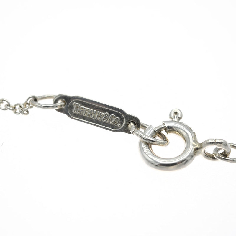 TIFFANY＆Co. ティファニー ネックレス クローバー 四つ葉 925 750 シルバー ゴールド 約4.6g アクセサリー レディース 保管袋有 H7182