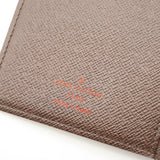 LOUIS VUITTON ルイヴィトン LV R20703 ダミエ アジェンダ ポッシュ 手帳カバー イニシャルあり ブラウン J678