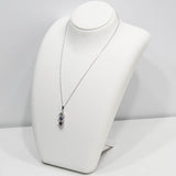 仕上済 MIKIMOTO ミキモト ネックレス トルマリン 0.97ct pt900 WGK14 D0.35 約5.8g ジュエリー 24k156-5