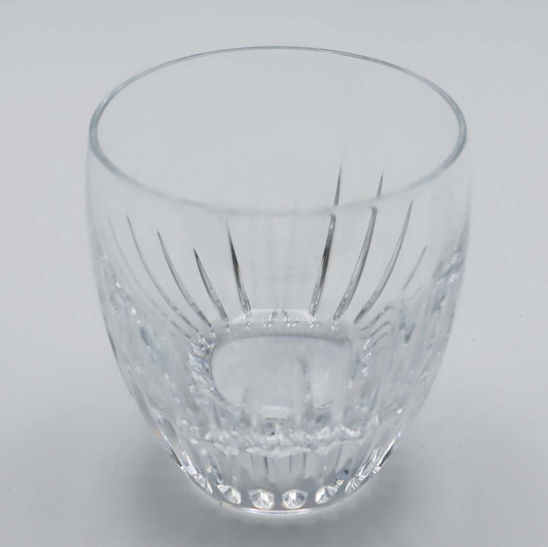Baccarat バカラ マッセナ タンブラー ロックグラス クリスタル 2客セット 箱有 25k627-21