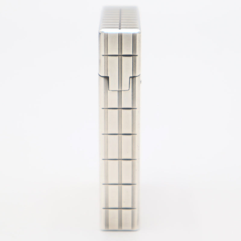 S.T. Dupont デュポン ガスライター 13138 ギャッツビー インターセクト レクタングル ブロックチェック 喫煙具 着火確認済み H4688