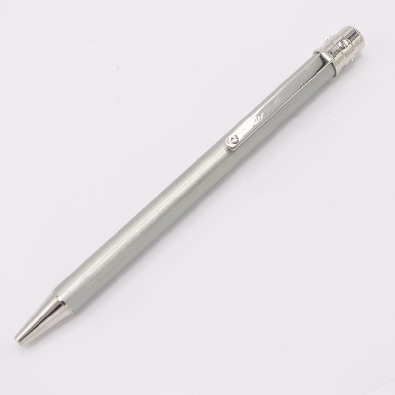 Cartier カルティエ ボールペン ラブ ツイスト式 シルバー系カラー 筆記用具 文房具 筆記確認済 箱・ケース有 25k627-30