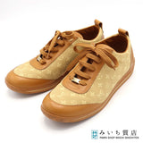 LOUIS VUITTON ルイヴィトン スニーカー モノグラム GO1014 37 1/2 靴 ブラウン系 レディース 25k355-4