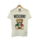 モスキーノ MOSCHINO Tシャツ テディベア THIS IS NOT A MOSCHINO TOY 46サイズ 211ZPV07202040 22s870-2