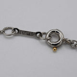 TIFFANY&Co. ティファニー バイザヤード PT950 プラチナ 1P ダイヤ 約2.4g 約3.4mm アクセサリー H2294