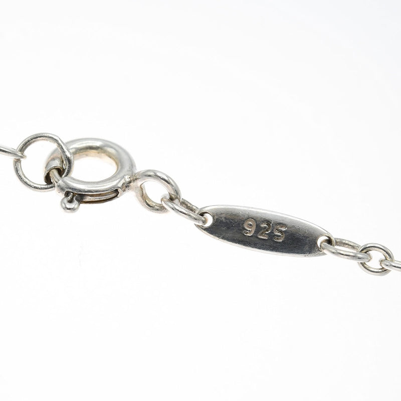 TIFFANY＆Co. ティファニー オープンハート パール ラリアット ネックレス 約5.8g 925 シルバー アクセサリー レディース H4770
