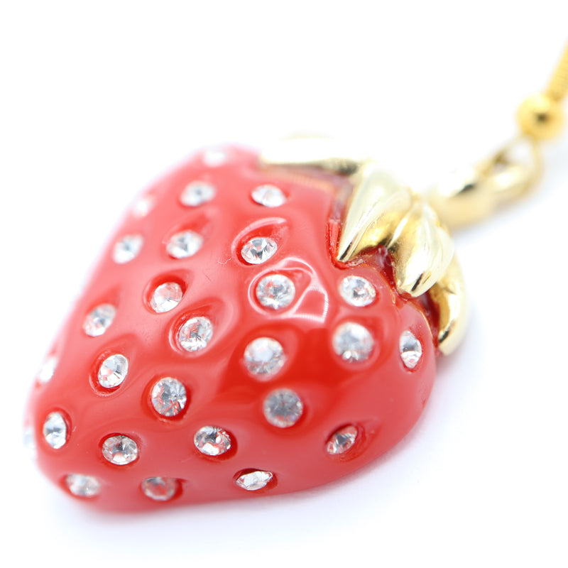 LOUIS VUITTON ルイヴィトン LV M64922 ピアス ブークル ドレイユ フレーズ いちご アクセサリー 24s1126-1