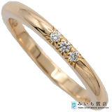 仕上げ済 TIFFANY&Co. ティファニー リング フォーエバー 5号 750 3P D入り 約2.3g ジュエリー 25s510-1