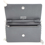Maison Margiela メゾン マルジェラ チェーンウォレット SA3UI0008 P4455 T8013 財布 黒 ショルダー H21028