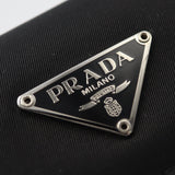 PRADA プラダ キーケース ナイロン 6連 三角ロゴ ブラック H21738