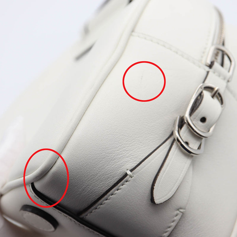 JIMMY CHOO ジミーチュウ 2way ショルダーバッグ ハンドバッグ 鞄 ホワイト レディース H19771