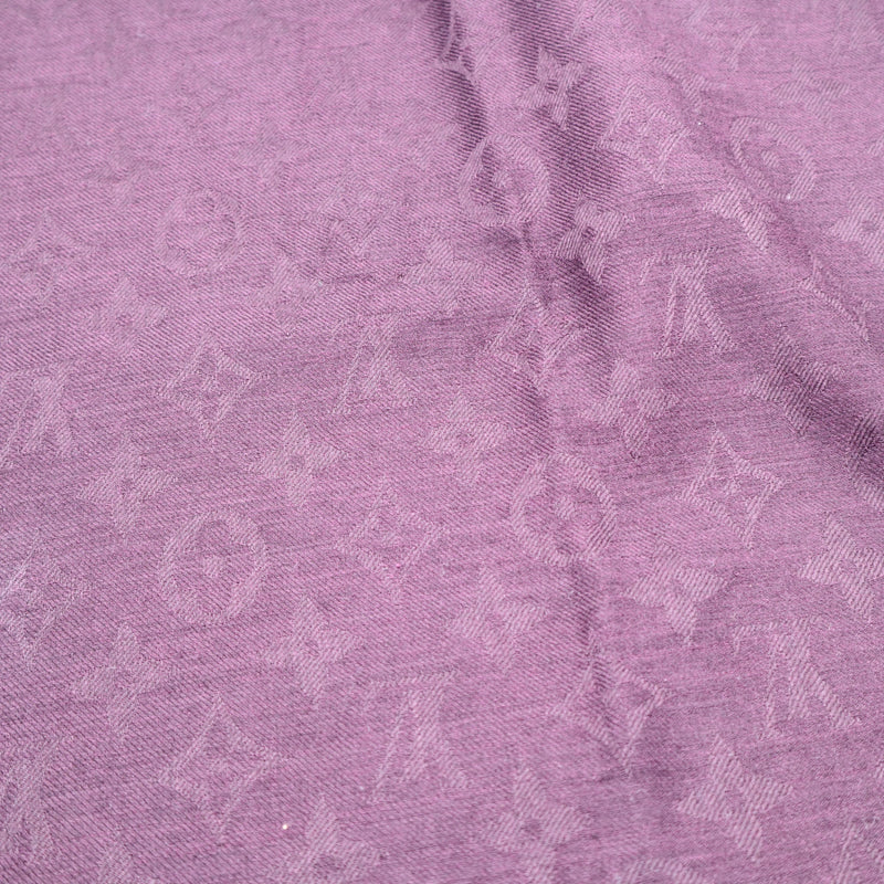 LOUIS VUITTON LV ルイヴィトン ストール 402336 紫系ブラウン 服飾小物 H19720