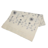 CHANEL シャネル モヘア ストール ロゴ マフラー ホワイト系 服飾小物 k1303