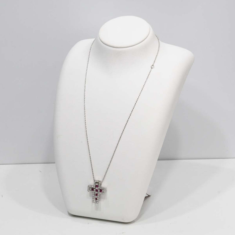 仕上げ済 DAMIANI ダミアーニ ネックレス ベルエポック Mサイズ ルビー 13.4g ジュエリー H1165