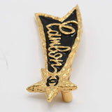CHANEL シャネル ブローチ 星 B24 ゴールドカラー アクセサリー 箱有 24K1032-5