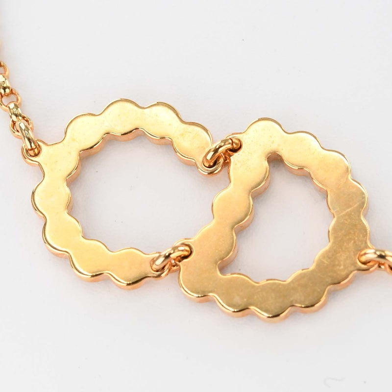 Christian Dior ディオール ブレスレット リュヌ ゴールドカラー×ピンク×グリーン アクセサリー レディース H7014