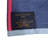 LOUIS VUITTON ルイヴィトン LV マフラー M73895 エシャルプ・ジャイアントポップ ウール100％ リバーシブル 箱有 M4393