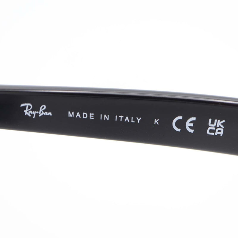 Ray Ban レイバン サングラス RB4528-F 601/19 52□20 150 1N ブラック 度無し ケース有 25k824-1