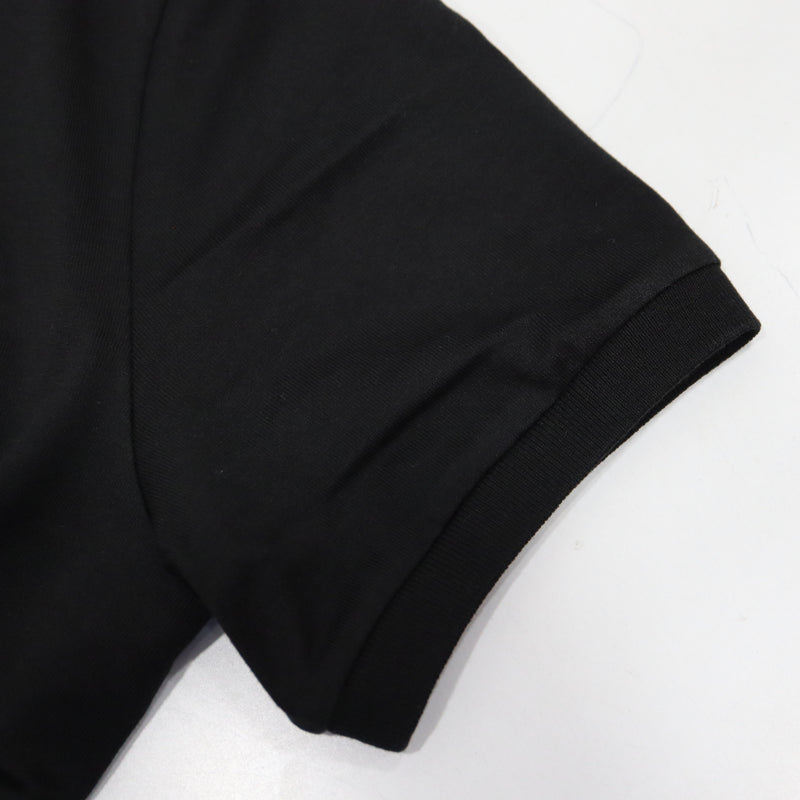 DOLCE&GABBANA ドルチェ&ガッバーナ ドルガバ スパンコール バラ 薔薇 半袖 Tシャツ レディース サイズ40 ブラック 25k167-77