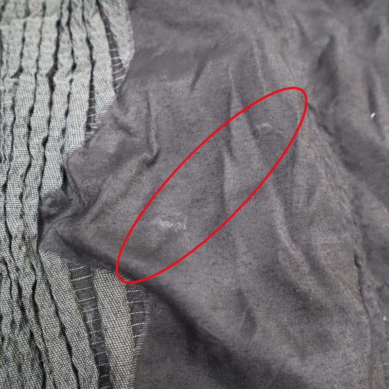 ISSEY MIYAKE イッセイミヤケ ワンピース アシンメトリー プリーツ 黒 服 レディース H18597