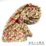 LOUIS VUITTON LV ルイヴィトン スカーフ モノグラム コットン100％ マルチカラー 服飾小物 H1097