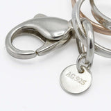 TIFFANY&Co. ティファニー インターロッキング サークル ブレスレット 925/メタル 約30.3g アクセサリー M4143