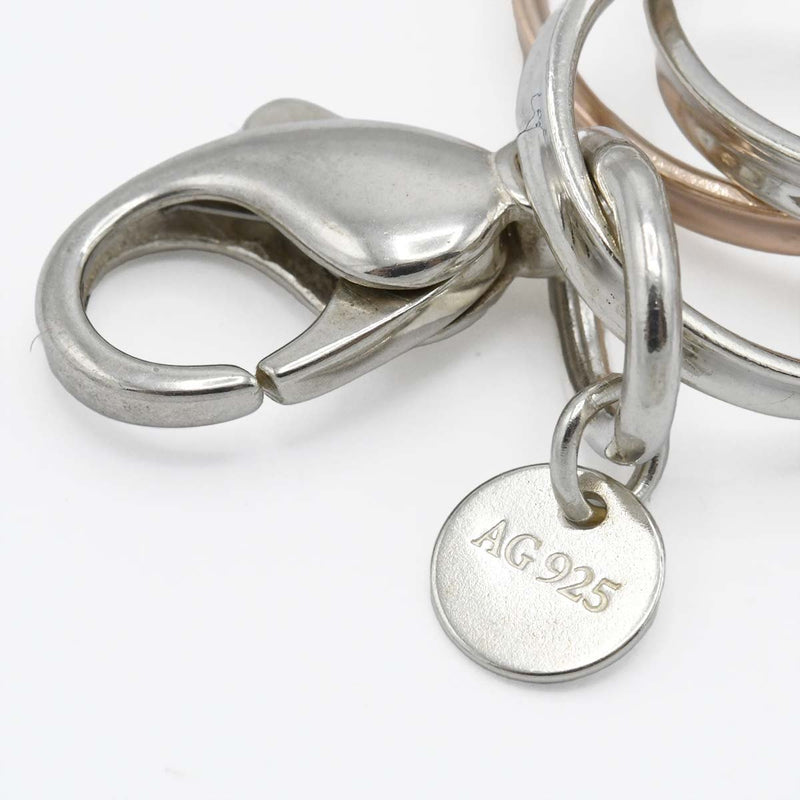 TIFFANY&Co. ティファニー インターロッキング サークル ブレスレット 925/メタル 約30.3g アクセサリー M4143