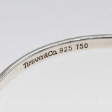 TIFFANY&Co. ティファニー ブレス バングル フック&アイ 750 925 約9.2g アクセサリー 箱袋 k481